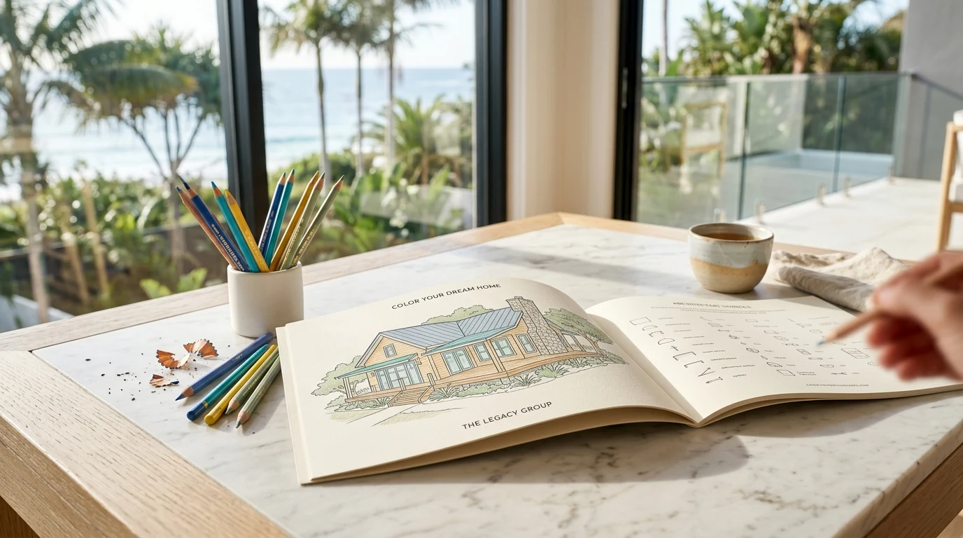 The Legacy Group Junior Property Explorer Children's Coloring Book